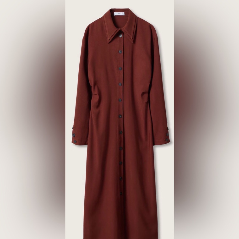 MANGO shirt dress